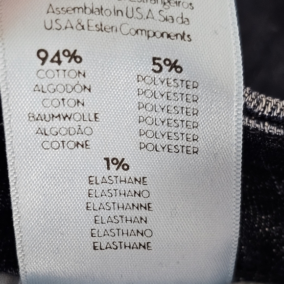 MOTHER The Looker Ankle Fray Racer Stripe Blue Jeans 26 Preowned - Picture 9 of 9